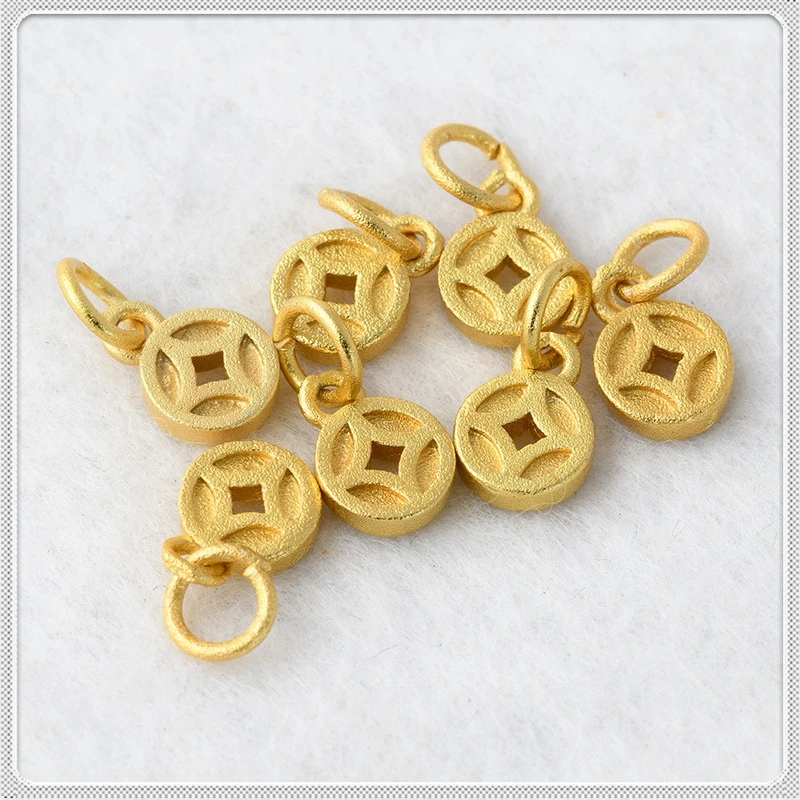 BoYuTe (20 шт./Лот) металлические латунные позолоченные монеты подвески для