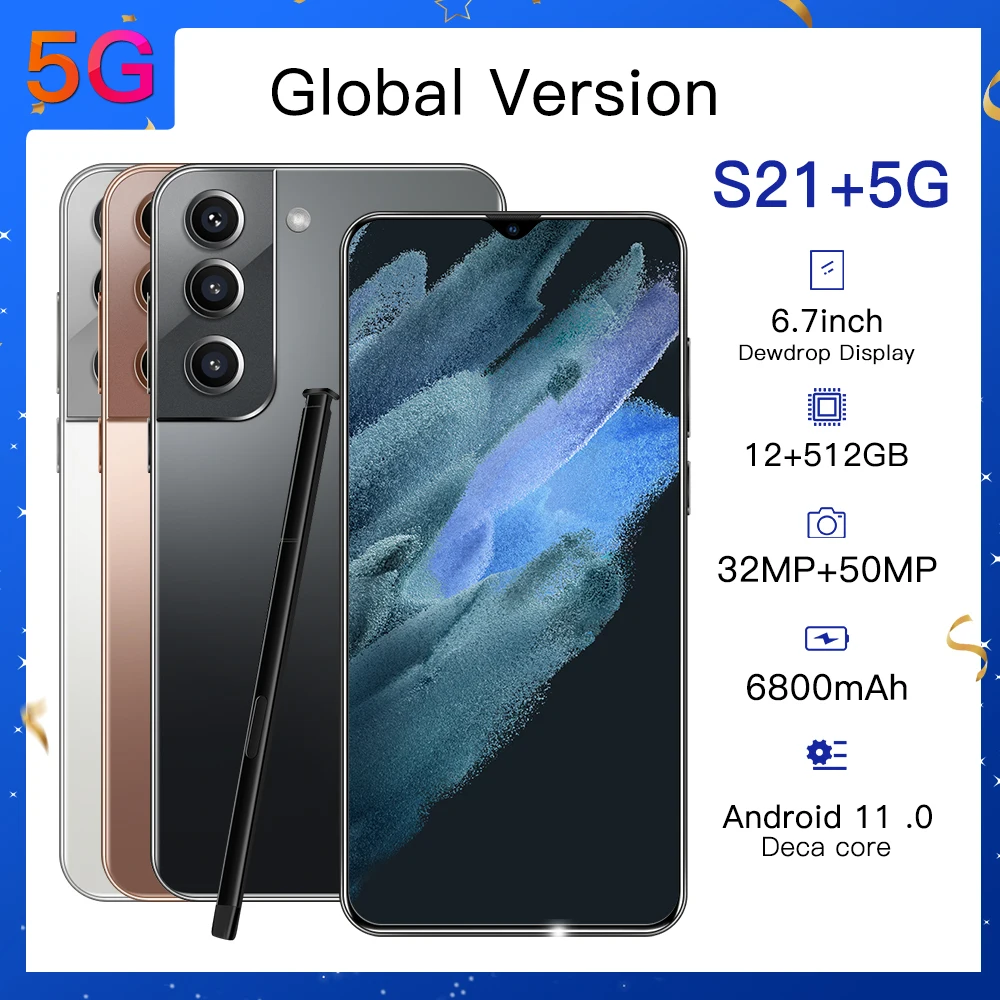 

Смартфон Android 11, 2022 дюйма, 6,7 дюйма, 12 + 1440 ГБ, 32 + 50 МП, 3200 мАч