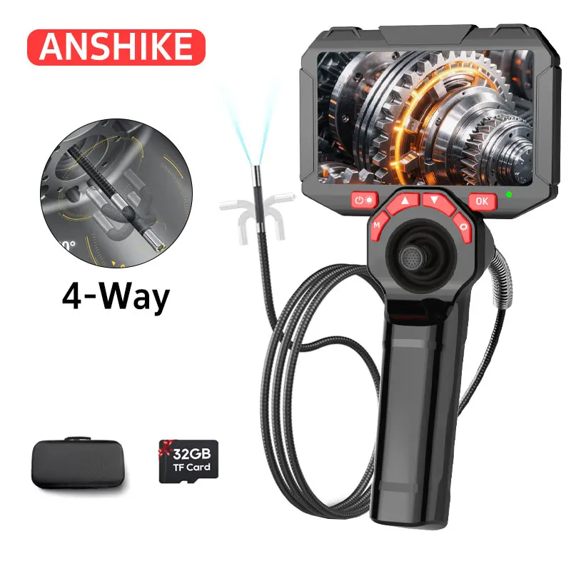 Эндоскоп JZTOBD 4.5 дюйма  для осмотра автомобиля