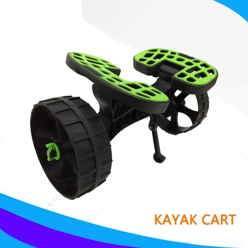 

Canoeing Trailer Plastic Trailer Adjustable Platform Boat Cart Mobile ATV