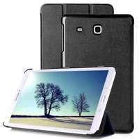 katychoi triple fold stand case for samsung galaxy tab e 9 6 t560 t561 tablet case cover