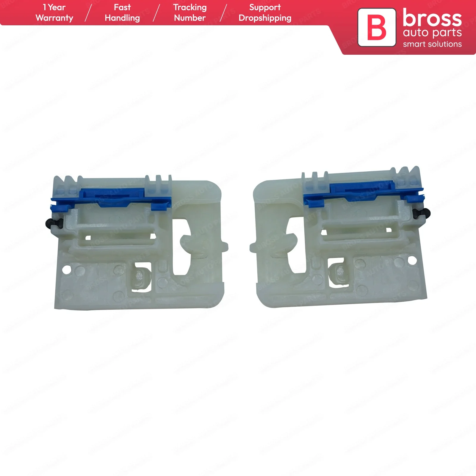 

BWR5214FBA Front Window Regulator Repair Clips BK21V23200AD 005206916 for Ford Tourneo Custom Fiat Tipo MK2 Shipping From France