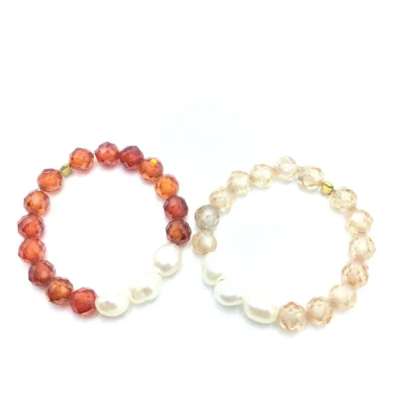 Natural Stone Beads 3mm-4mm Crystal Zircon Moonlight Stone Circular Spinning Women's Vintage Ring Jewelry Gift