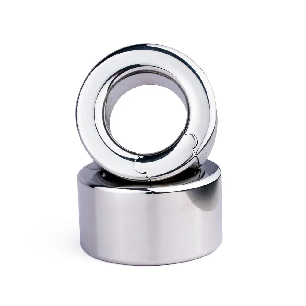 Кольцо для пениса подвеска в виде мошонки шариковый Растяжитель винтовой замок