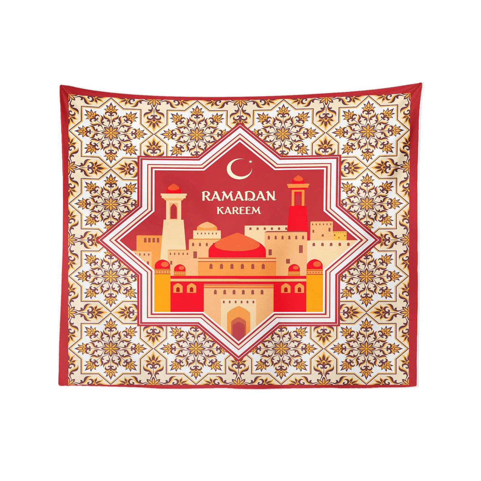 

Ramadan Mubarak Moroccan Party Photography Backdrop Photo Moon Star Photographic Decor Background Photo Studio Booth Props