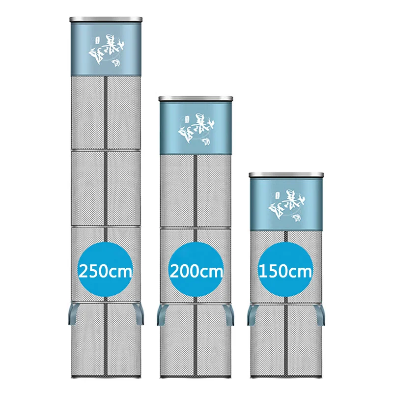 

Lawaia Folded Fishing Net Tackle Square Fish Cage Net Pocket Glued Portable Anti-Hanging Fishing Accessories Fyke Network