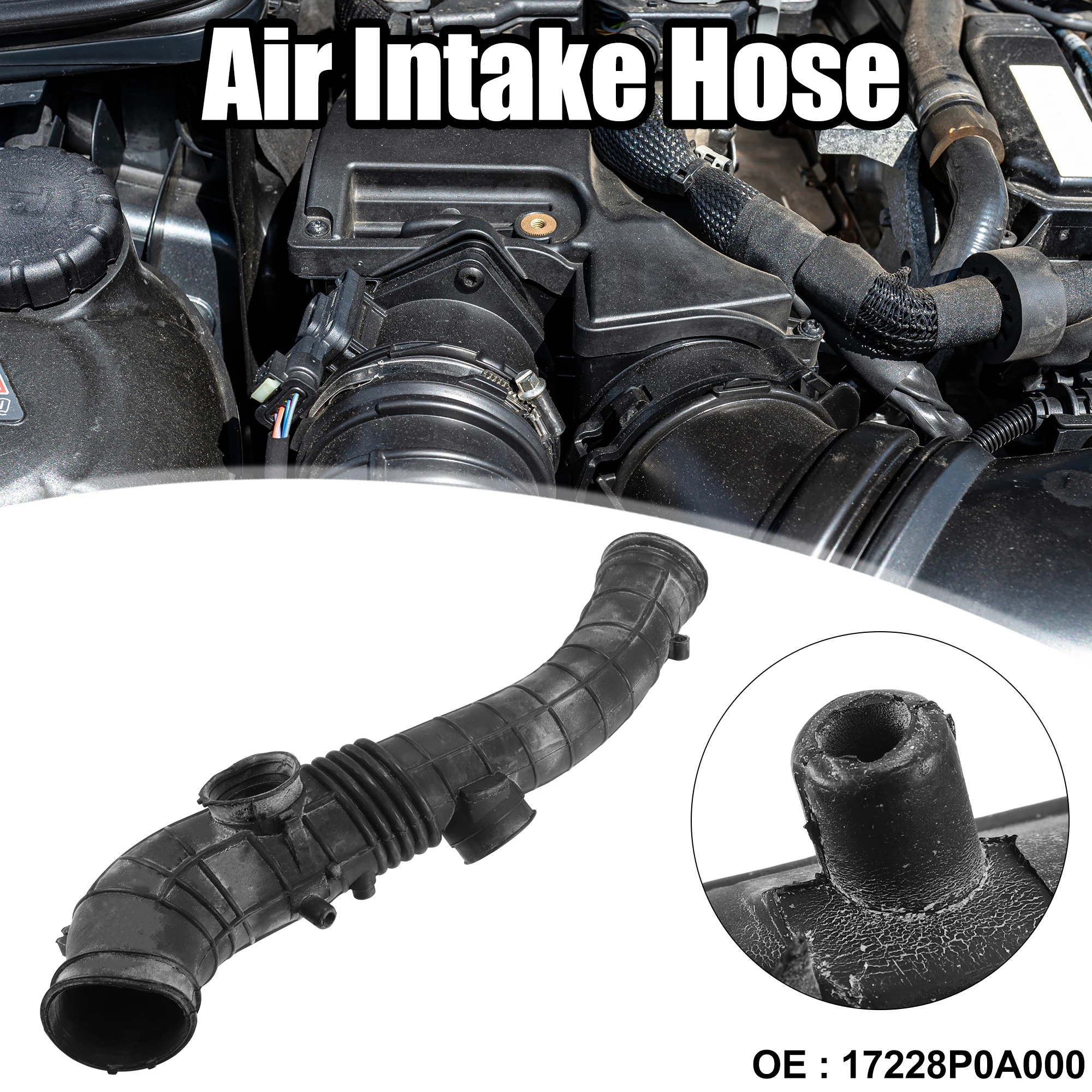 

Впускной воздушный шланг UXCELL для двигателя, трубка для Honda Accord 1997, 2 двери EX, 4 двери EX, 5 дверей EX 17228P0A000