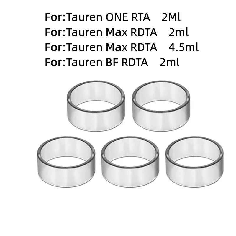 

Сменная стеклянная трубка для вейпа, 5 шт., оригинальная для Thunderhead Innovations Tauren ONE Honeycomb RTA Max BF RDTA стеклянный резервуар