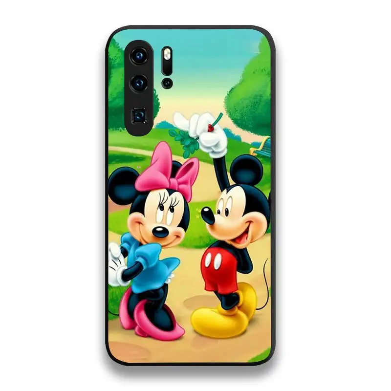 Чехол для телефона с Микки и Минни Маусом Huawei P20 P30 P40 lite E Pro Mate 40 30 20 P Smart 2020 - купить