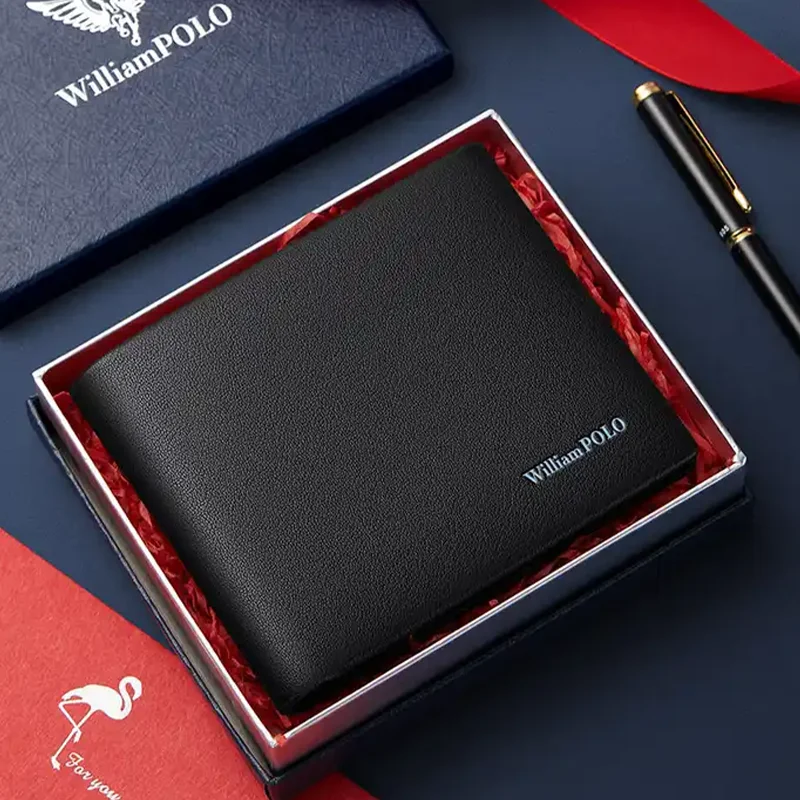 Рисунок 2 - Короткий кошелек из натуральной кожи для мужчин