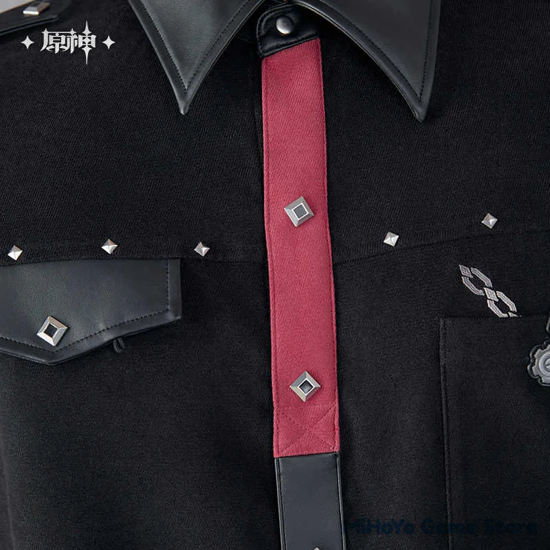 [Подлинная] рубашка Wriothesley MiHoYo оригинальный товар Genshin Impact тема Impression Serie для