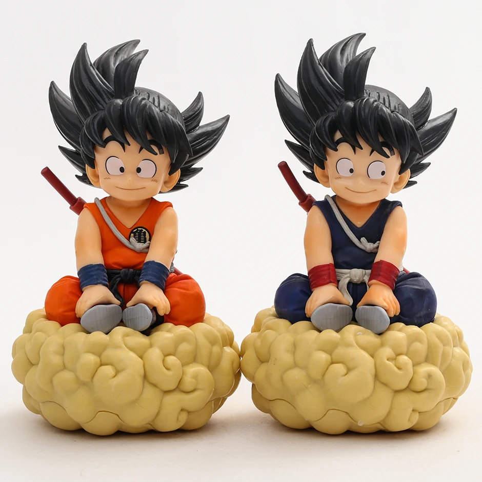 

Dragon Ball Child Son Goku with Cloud Somersault Anime Figure Collectible Model Toy Christmas Gift