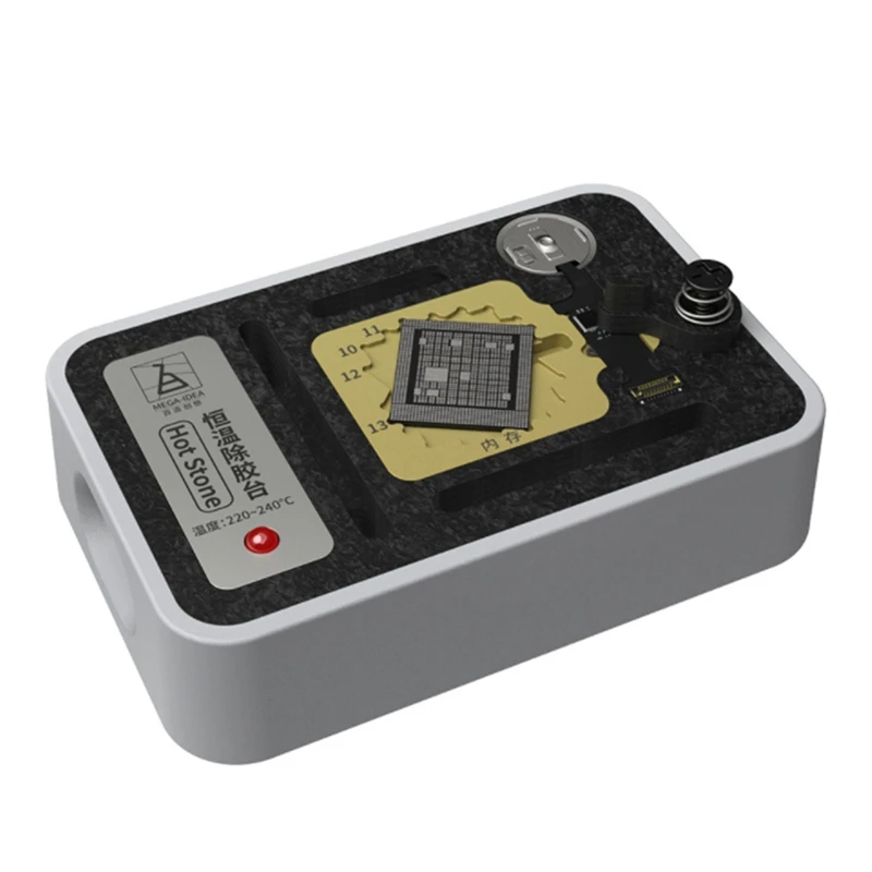 

QIANLI Hot Stone Constant Temperature Fixture For IPHONE 7-11 Pro Max NAND CPU Fingerprint CHIP Welding Platform Delete Glue