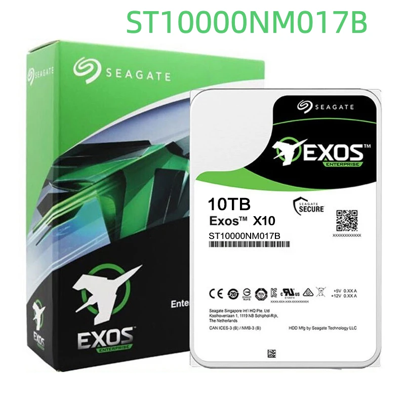 ДЛЯ НОВОГО жесткого диска Enterprise Seagate Exos 7E10 10 ТБ 7200 об/мин SATA 6 Гбит/с 3 5 дюйма
