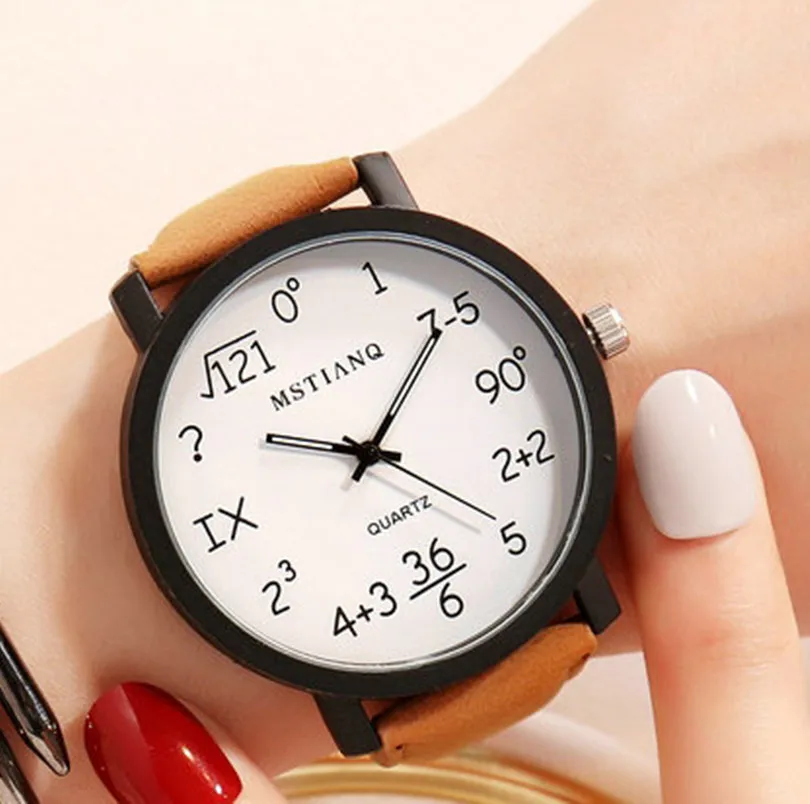

2022 New Female Student Simple Watch Big Dial Personality Trend Ladies Watch Female Fashion Quartz Watch Female women watches