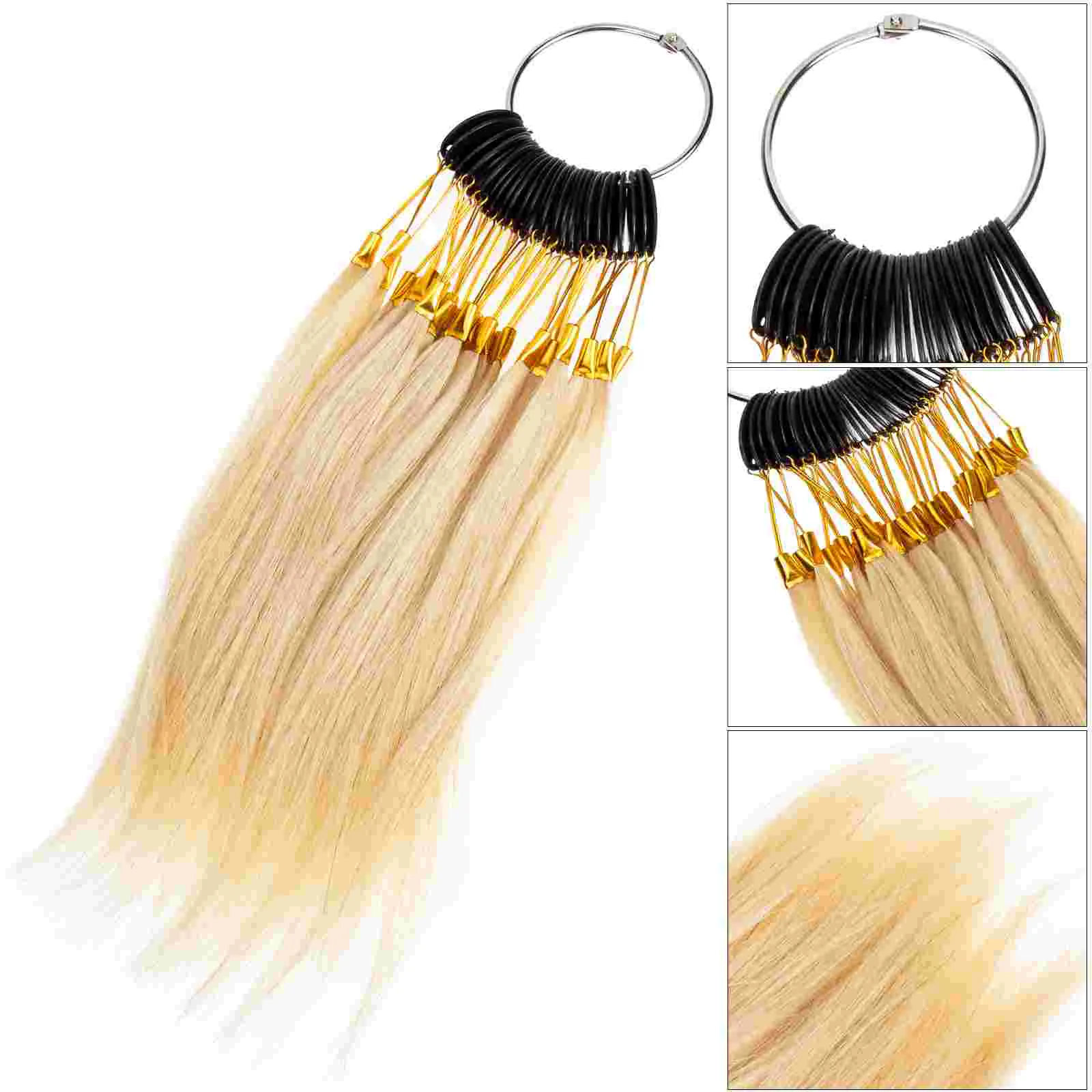 

1 Set Straight Hair Human Hair Wig Human Hair Extensions for Coloring Testing