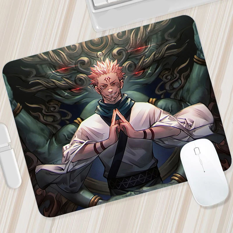 

Anime Mouse Pad Speed Non-slip Mat Mause pad Jujutsu Kaisen Mousepad Gamer Rug Big Mouse pad Small Computer Table Gamer Complete