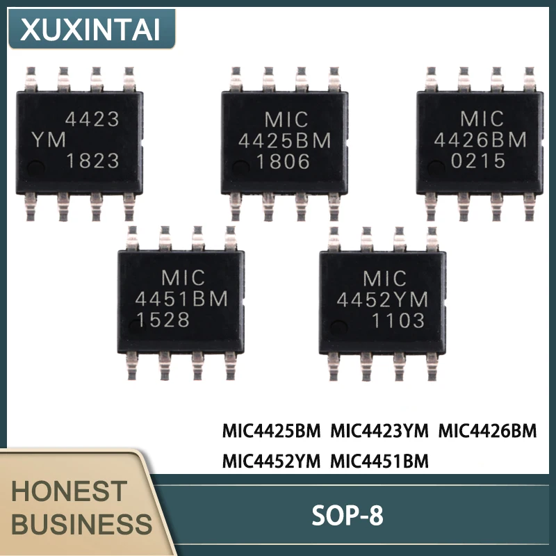 

20 шт./лот MIC4425BM MIC4423YM MIC4426BM MIC4452YM MIC4451BM MIC SOP-8