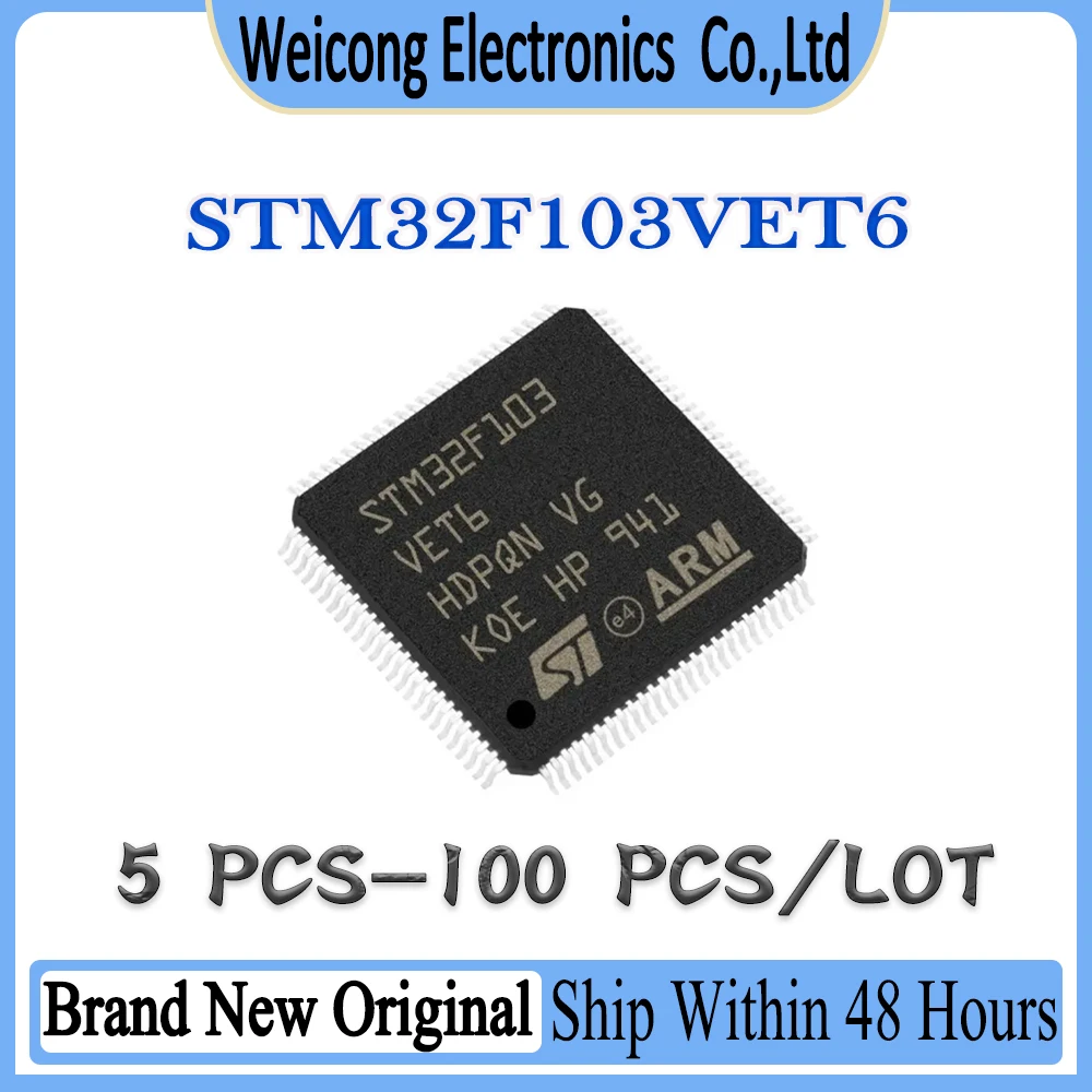 

STM32F103VET6 STM32F103VET STM32F103VE STM32F103V STM32F103 STM32F10 STM32F1 STM32F STM32 STM3 STM ST IC MCU Chip LQFP-100