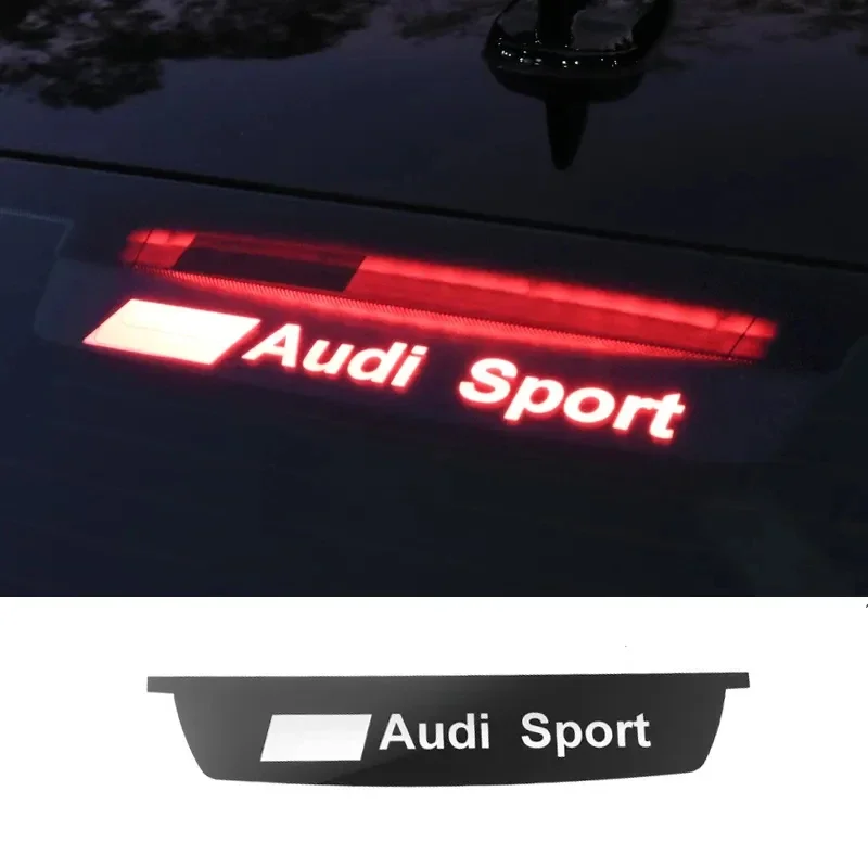 

Car Tail Brake Light Sticker S line Reflective Strips For Audi Sport A3 8V 8Y A4 B8 B9 S4 A6 C7 C8 Auto Interior Accessories