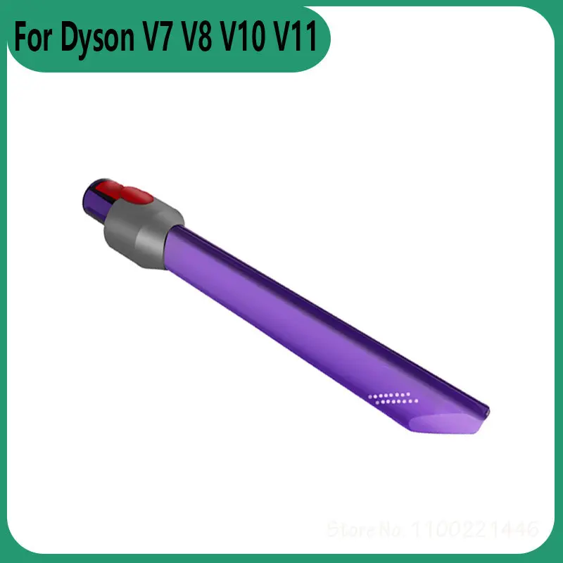 

For Dyson V7 V8 V10 V11 LED Crevice Nozzle Accessory Cordless Vacuum Cleaner LED Lighting Flat Suction to Clean Space Parts