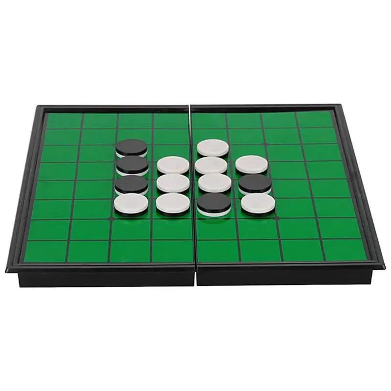 

Black & White Chess Set 2 Player Board Games To Challenges The Game Folding Chess Board Black & White Color Chess For Adults And