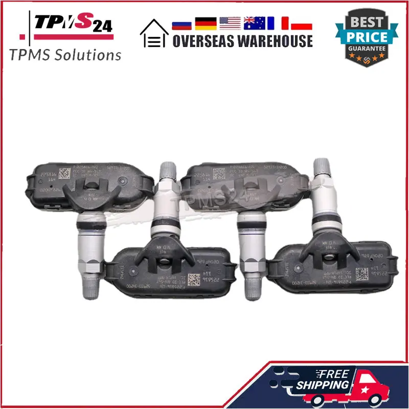 Датчик давления воздуха в шинах 52933-3X200, 529333X200, 2010-2013, для Hyundai Elantra 2011-2018, Kia Rio 315 МГц
