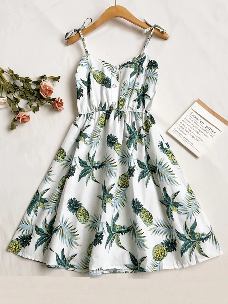 

Женское летнее платье в корейском ретро-стиле с V-образным вырезом и бантом