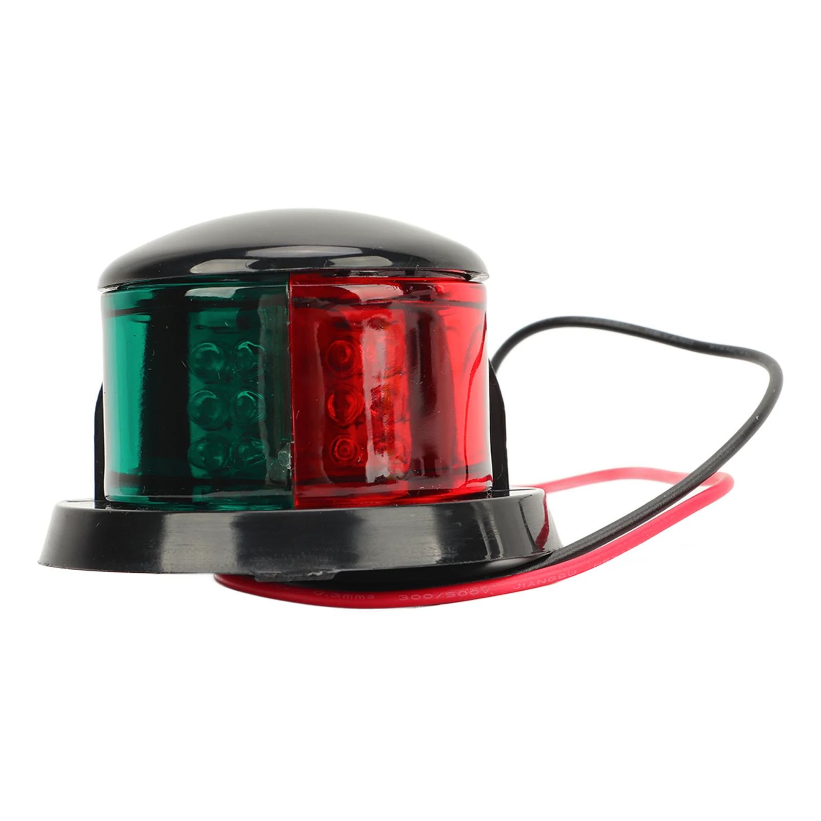 

DC12V LED Boat Navigation Light 6W 225 Degree Red Green Lighting High Visibility IP66 LED Bow Light Light for Marine Boat