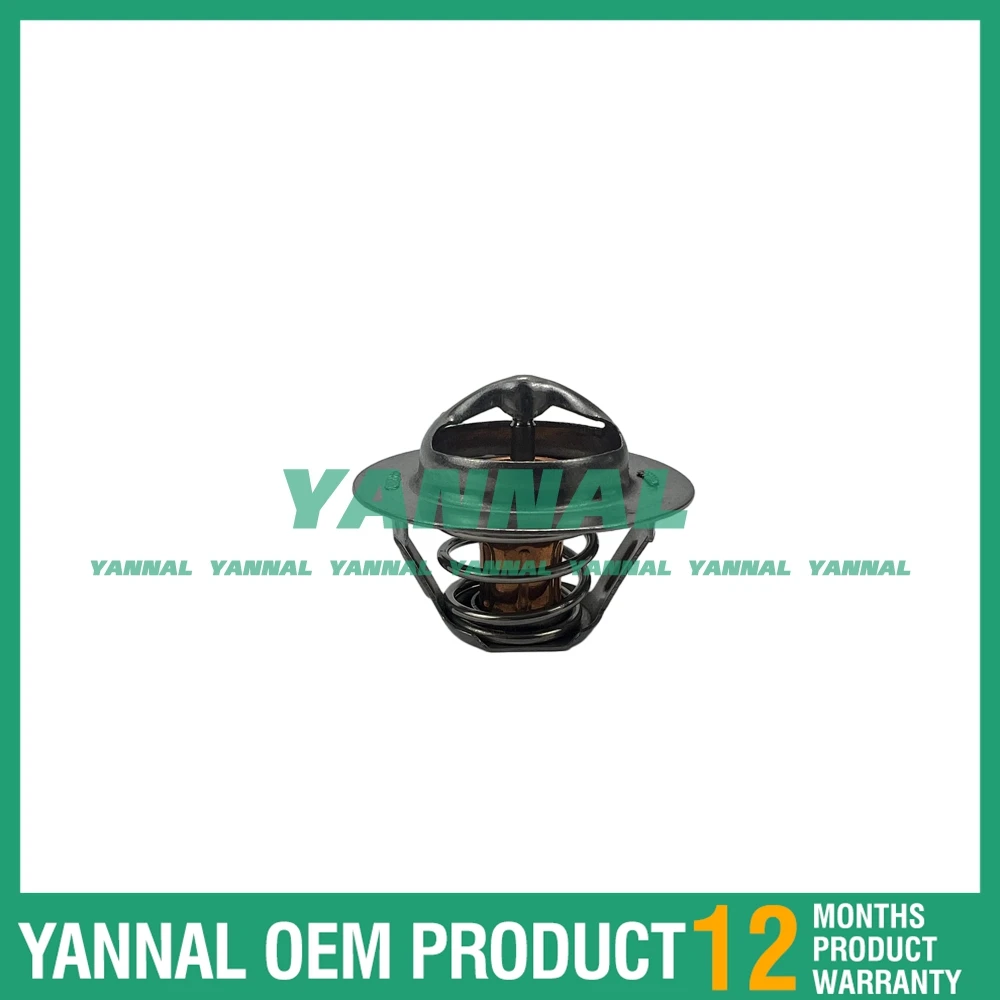 Новый термостат C201 82 °C для деталей двигателя экскаватора Isuzu D201