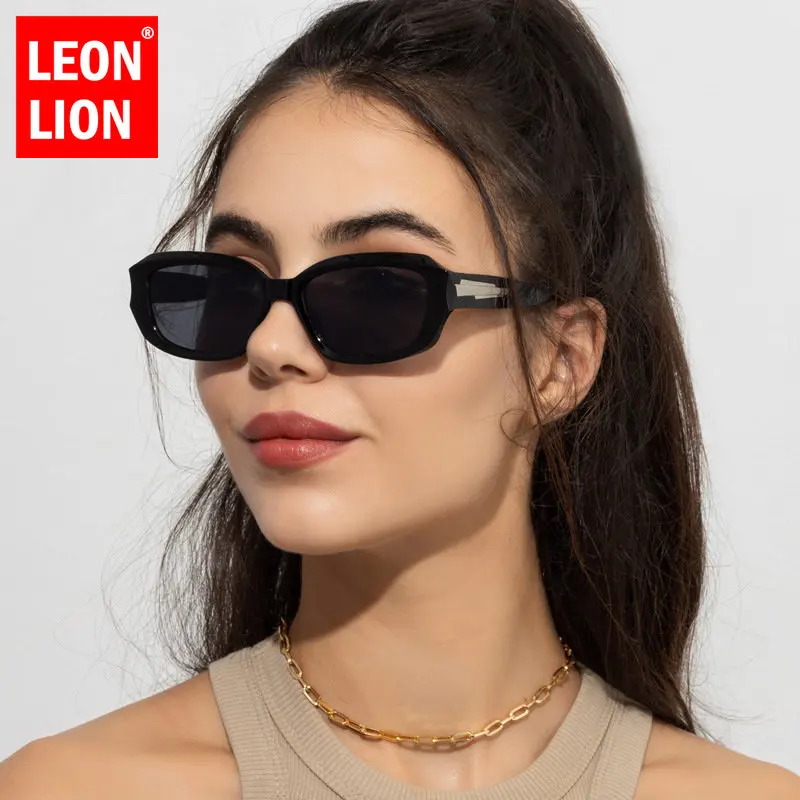 

LeonLion 2023 Y2K Vintage Sunglasses Women High Quality Eyewear Women/Men Brand Glasses Women Party Lunette De Soleil Femme