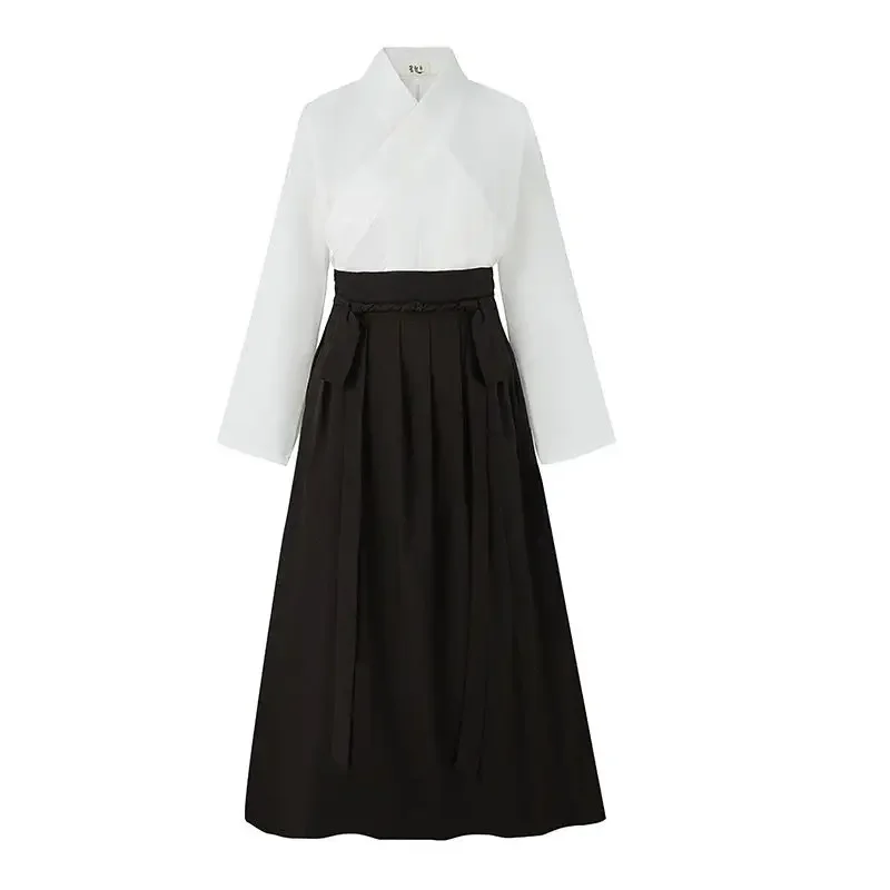 Оригинальная одежда с подкладкой Hanfu для мужчин и женщин китайская винтажная