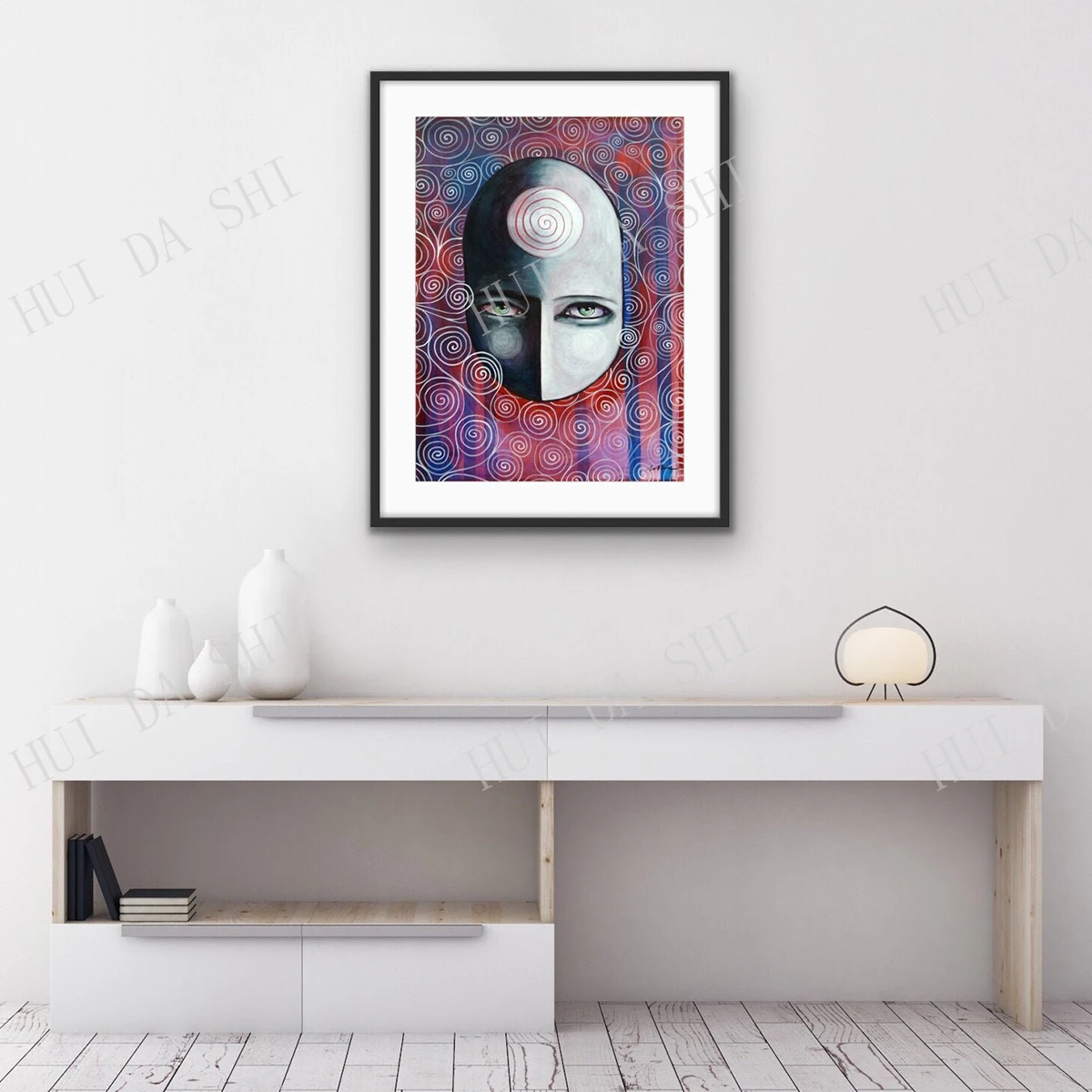 Картина Джейн меланхоли уникальная живопись Lowbrow рисование по сурреаллизму