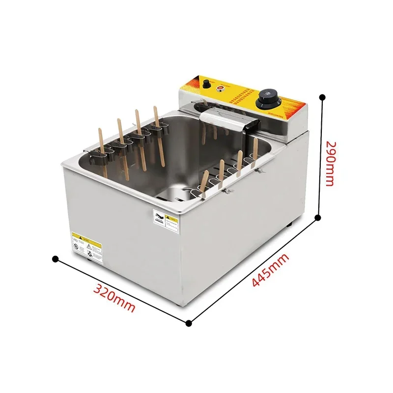 Фритюрница для хот-догов электрическая фритюрница большой емкости 12 л