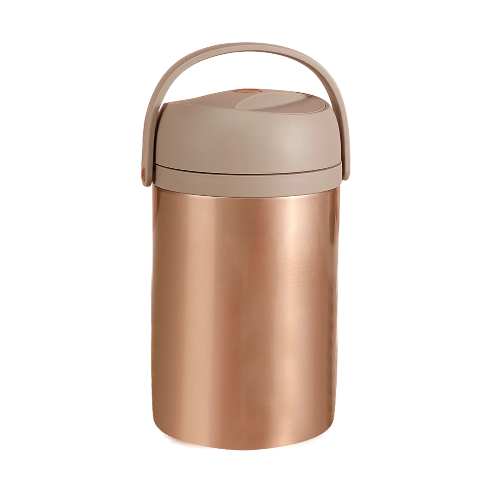

2.1L Picnic Insulated Food Jar Travel Stainless Steel Hot Cold Leakproof Kids Adults Lunch Box Stackable Reusable Portable