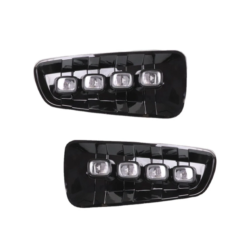 

Дневные ходовые огни с указателем поворота, желтая противотуманная фара для Ford Raptor SVT F150 2009-2014, 1 пара, дневные ходовые огни