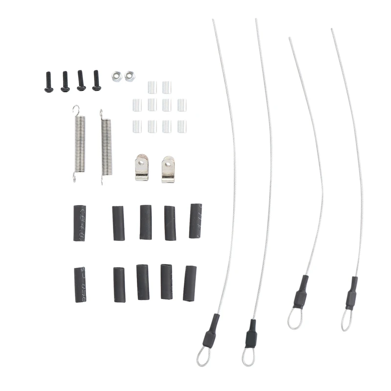 

Modified Parts Steel Rope Kit Decoration For 1/6 RC Crawler Car Axial SCX6 Jeep Upgrade Parts