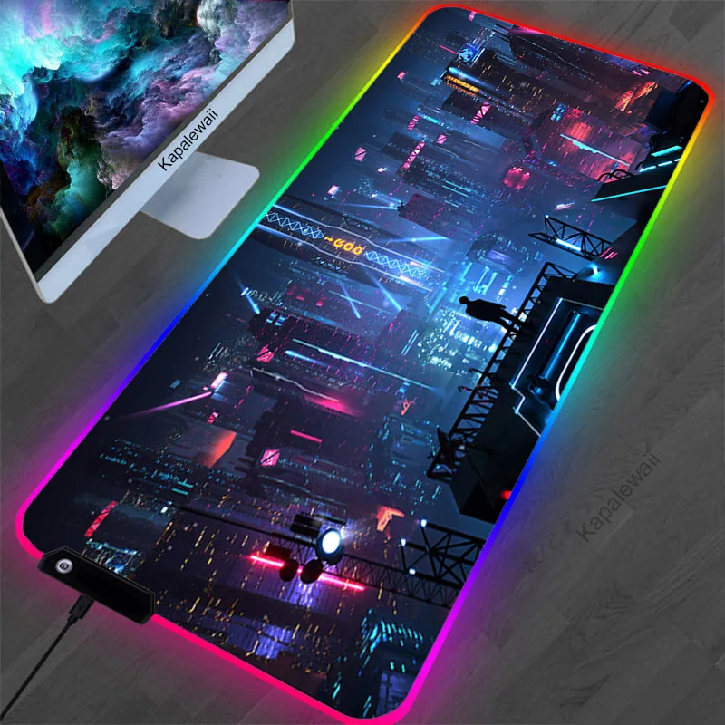 

Rog RGB Large Gaming Mousepads LED Backlit Carpet Big size Mause Pad ASUS Keyboard Mouse Pad Gamer Desk mat Computer Mice Mat