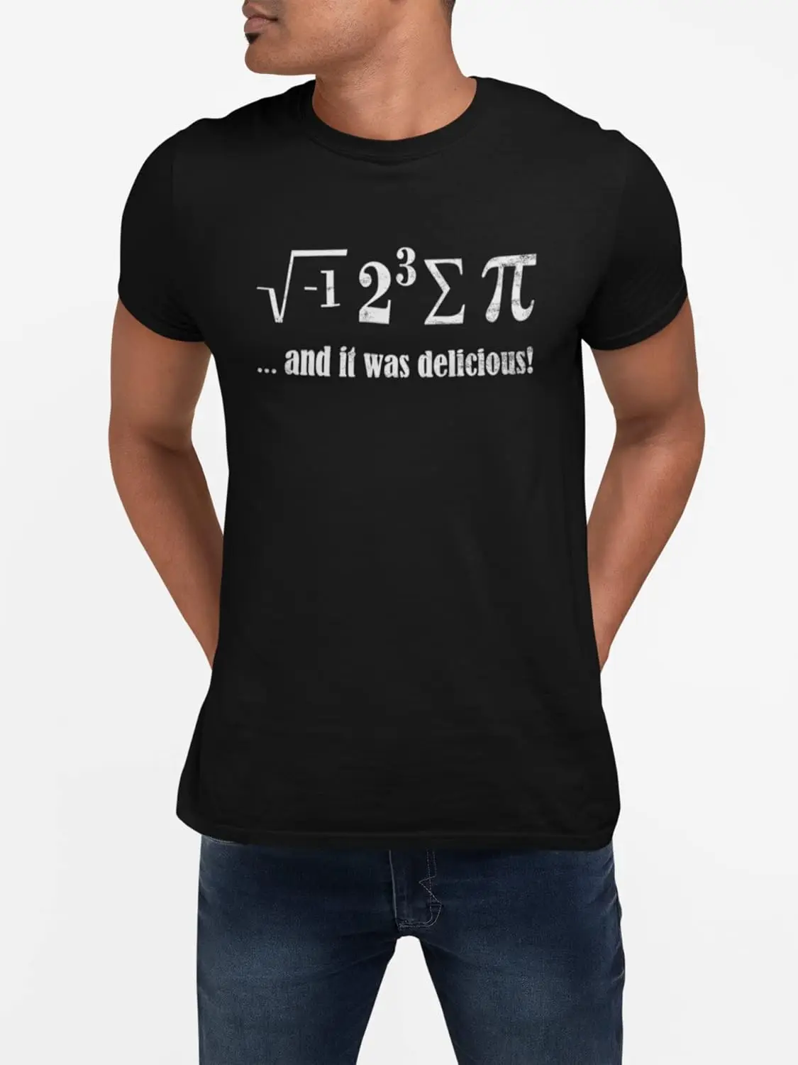 I Ate Some Pie and It was Delicious Funny Math Pi T-Shirt
