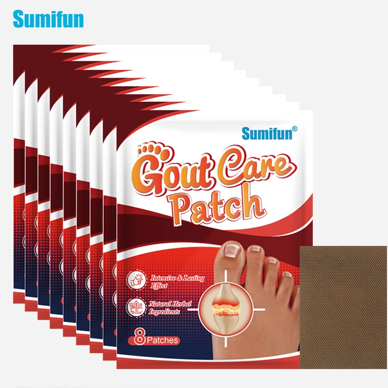 

8/40/80Pcs Sumifun Gout Patch Bunion Hallux Valgus Finger Toe Swelling Plaster Arthritis Rheumatism Joint Pain Relief Sticker