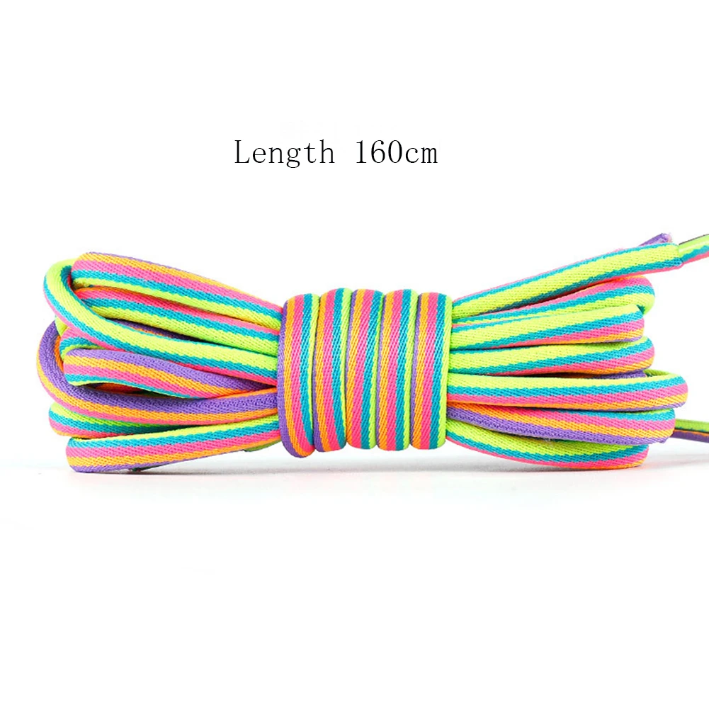 1 Pair Round Laces Running Sports Shoelaces Fashion Colorful Sneakers Shoestrings Casual Shoe Laces Unisex Shoelace New
