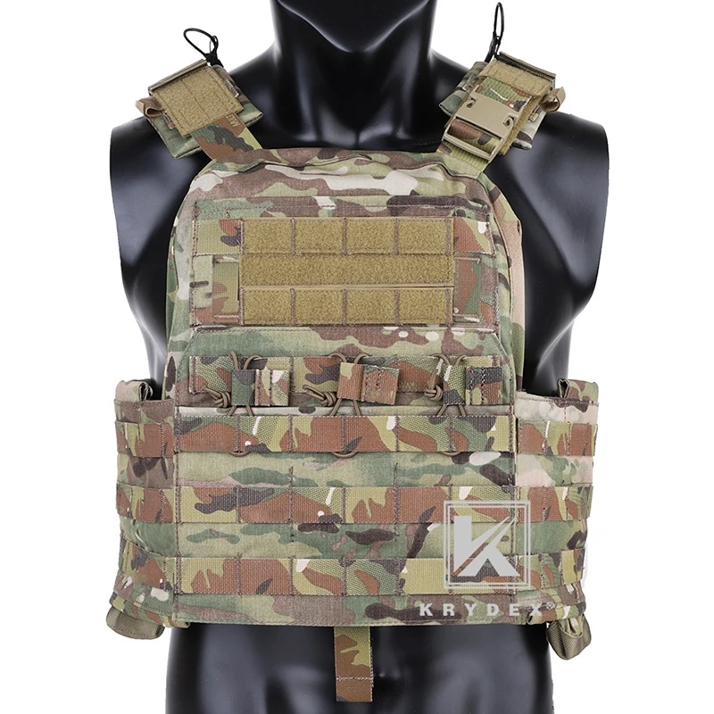 

KRYDEX Tactical CPC Plate Carrier Heavy Duty Body Armor Airsoft Army Military Combat Modular MOLLE Harness Protective Vest