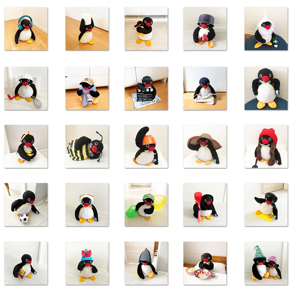 Ретро наклейки Pingu