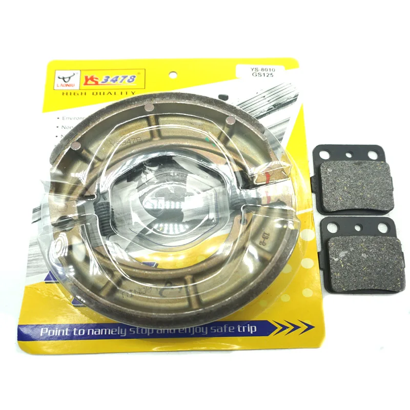 Передняя и задняя деталь мотоцикла для SUZUKI DR200E 1997-2000 DF200E 1997-1999 DF125E запчасти, тормозные колодки 1997-1999 DR DF 200E 125