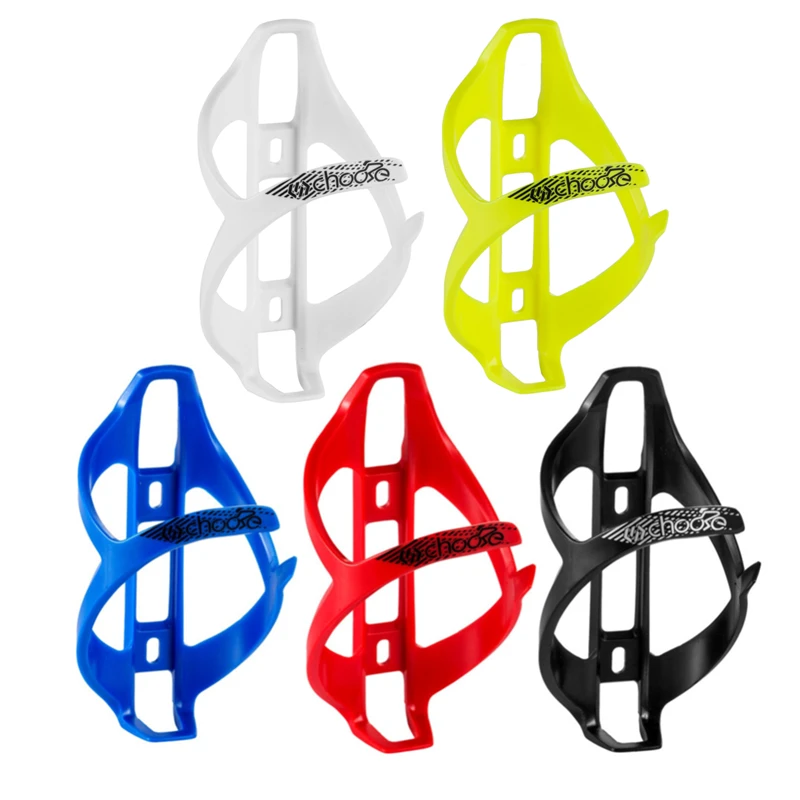 

CHOOEE Bike Water Bottle Cage PE Plastic Bicycle Water Bottle Cages Super Light Cycling Bottle Holder+Bolts