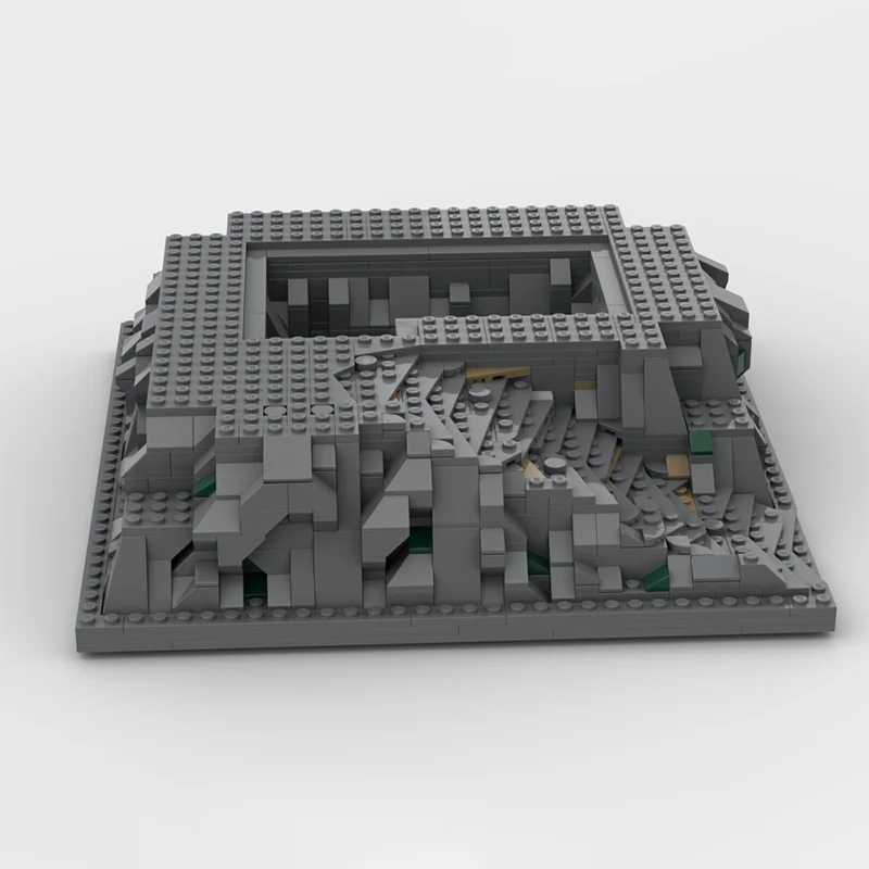 Фото Популярные 1120 шт. MOC базовый пьедестал, строительный блок, технология сборки, кирпичи, игрушки для взрослых/детей, подарки на день рождения, Рождество, фестиваль №2