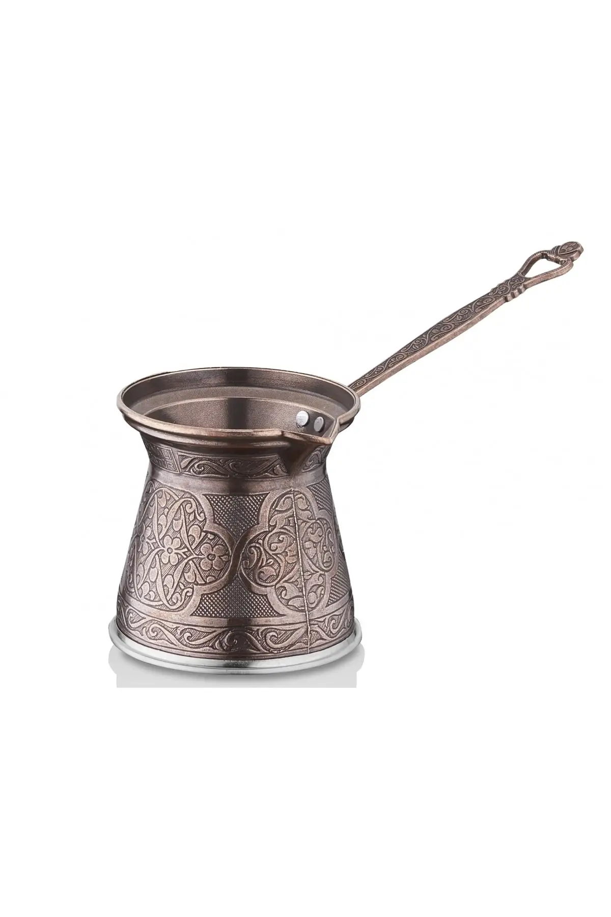 

Turkish Coffee Pot Coffee Maker Moka Pot Induction Base Coffee Pot Copper Large Size
