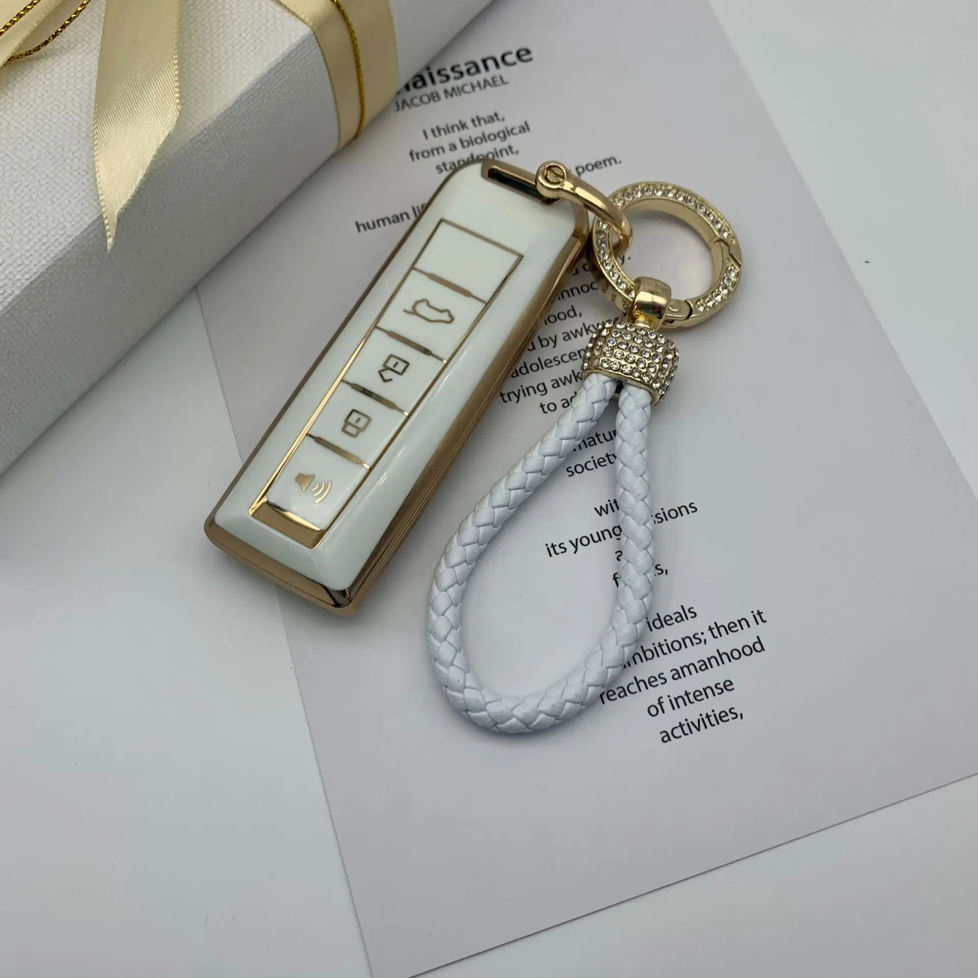 

Factory Wholesale Car Key Cover Suitable for WEY VV5 VV7 key case protective cover