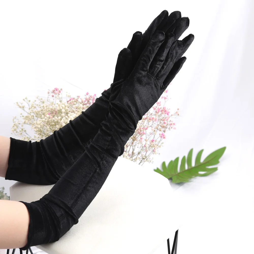 Рисунок 2 - 53 см черные классические бархатные