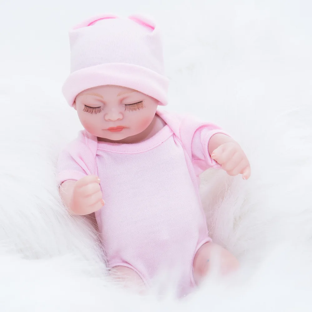 Реалистичная силиконовая кукла Новорожденный ребенок 28 см реалистичные куклы